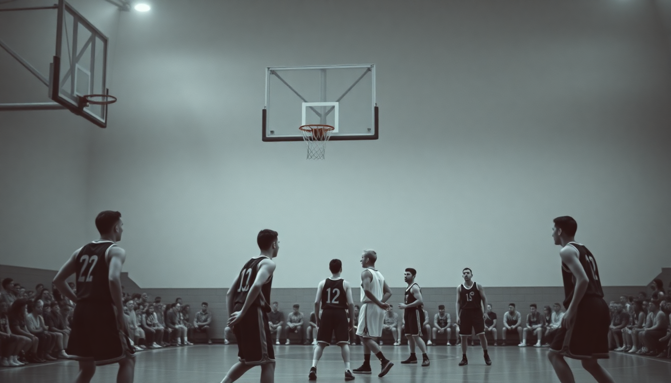 5 Slides Presentation of Basketball