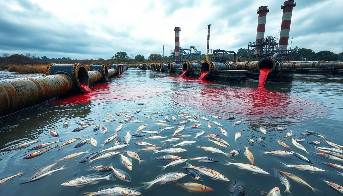 تلوث الأوساط المائية