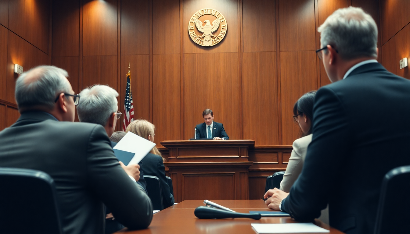 Anholdelse og retssag