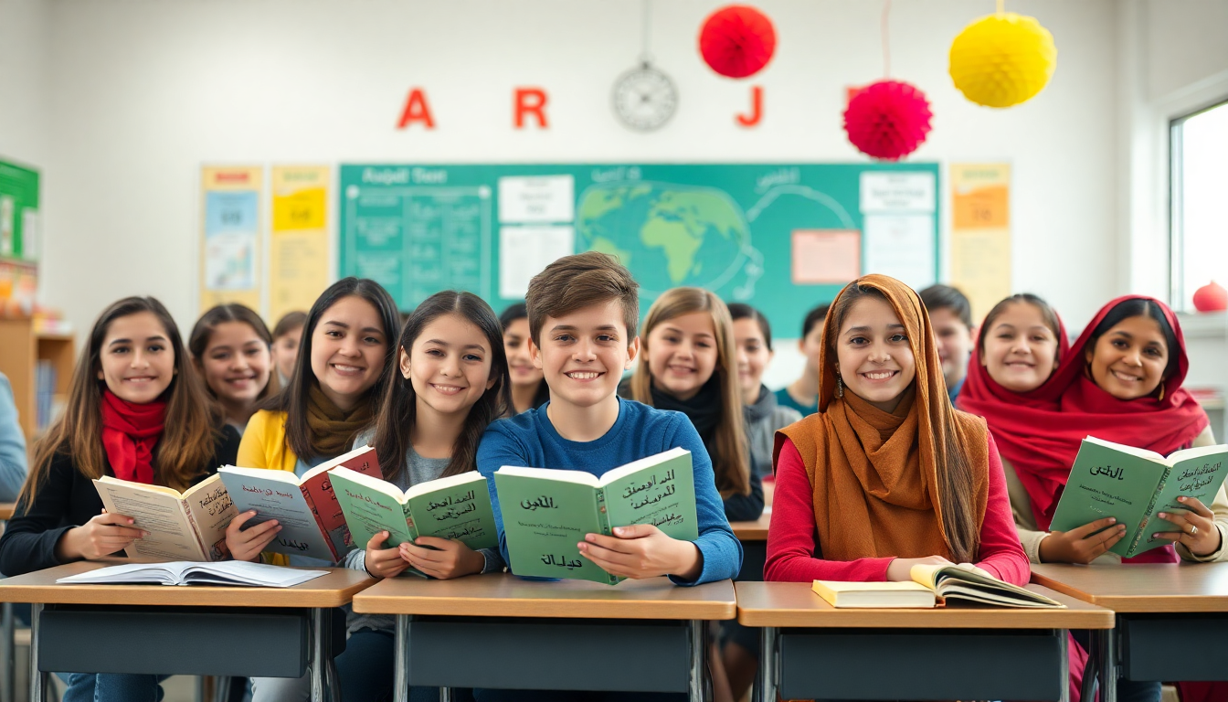 العربية بحب – مشروع تطوير اللغة العربية لدى التلاميذ