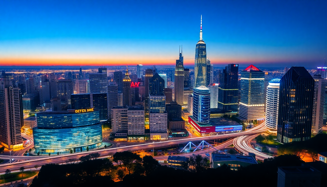 Iluminación Dinámica para Ciudades Nocturnas