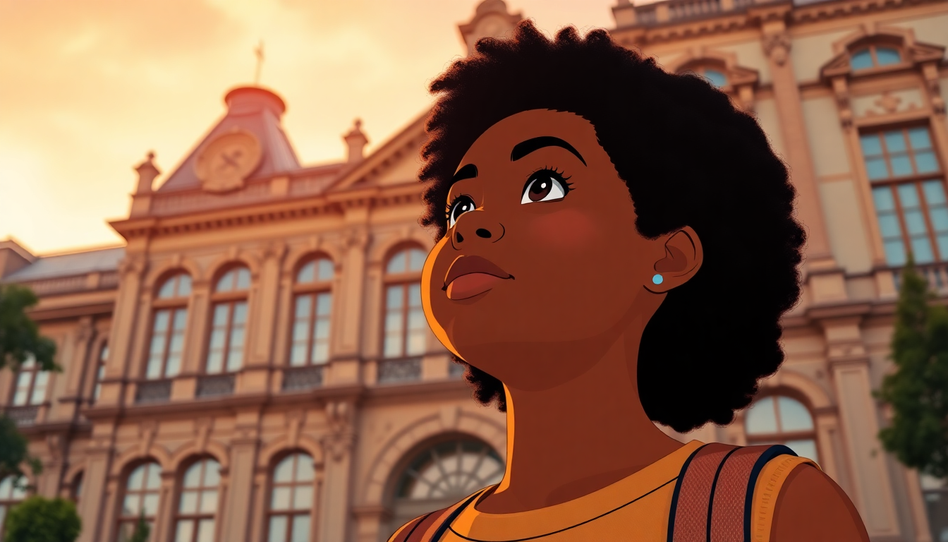 Webtoon Style: Luxury Academy Dreams