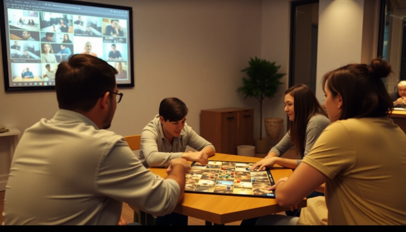 Interactive Games with Slides