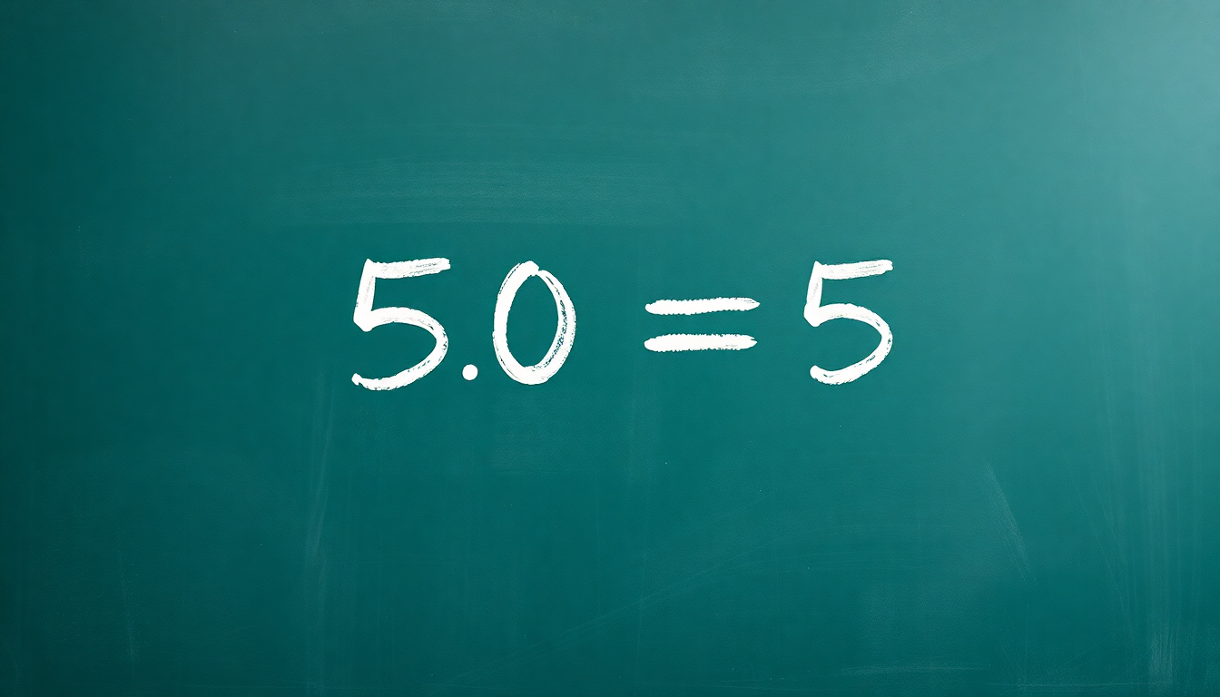 Subtracting Zero