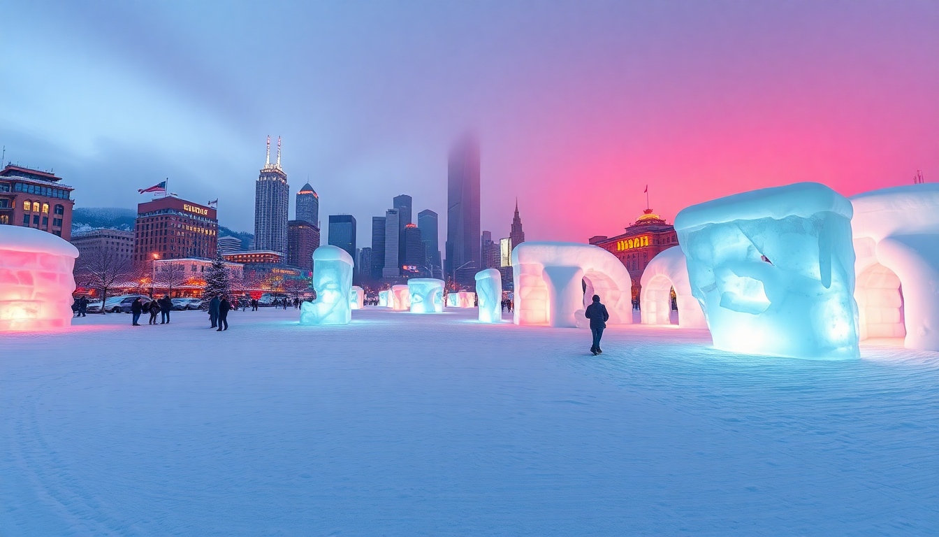 Harbin Ice and Snow Sculptures Festival