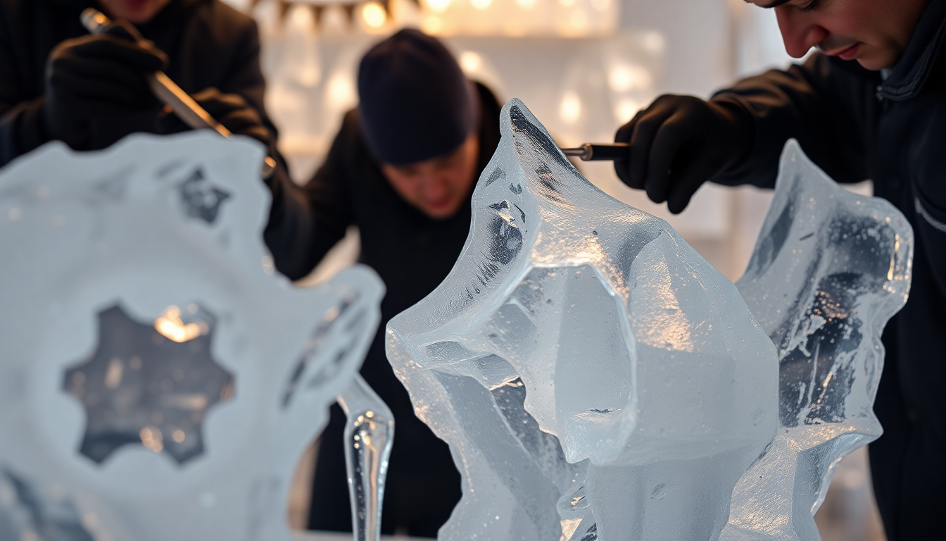Artistry of Ice Sculptures
