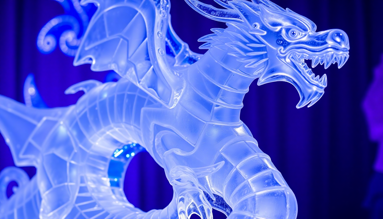 Artistic Ice Sculptures