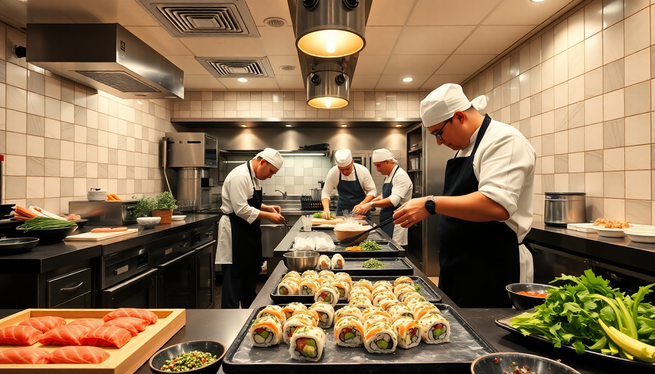 Mein Praktikum bei Yoko Sushi