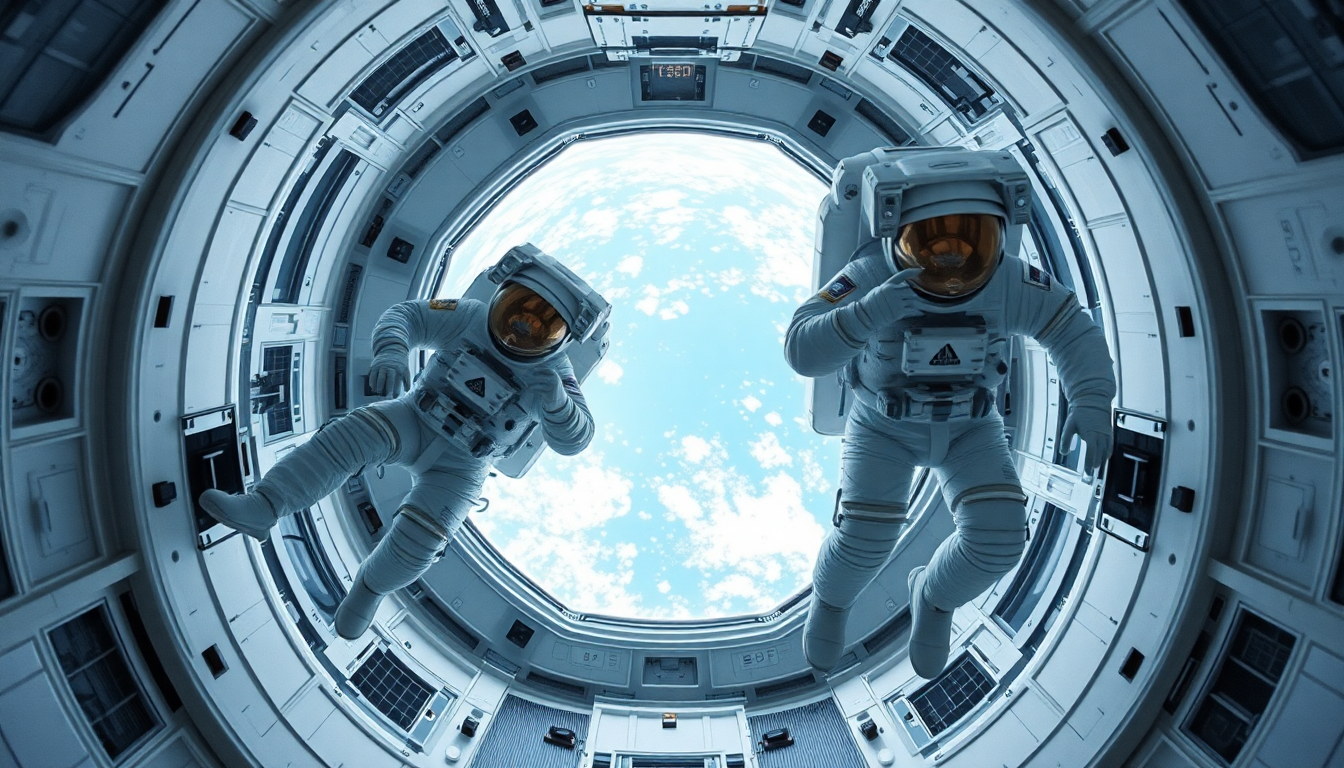 Život astronautů na ISS