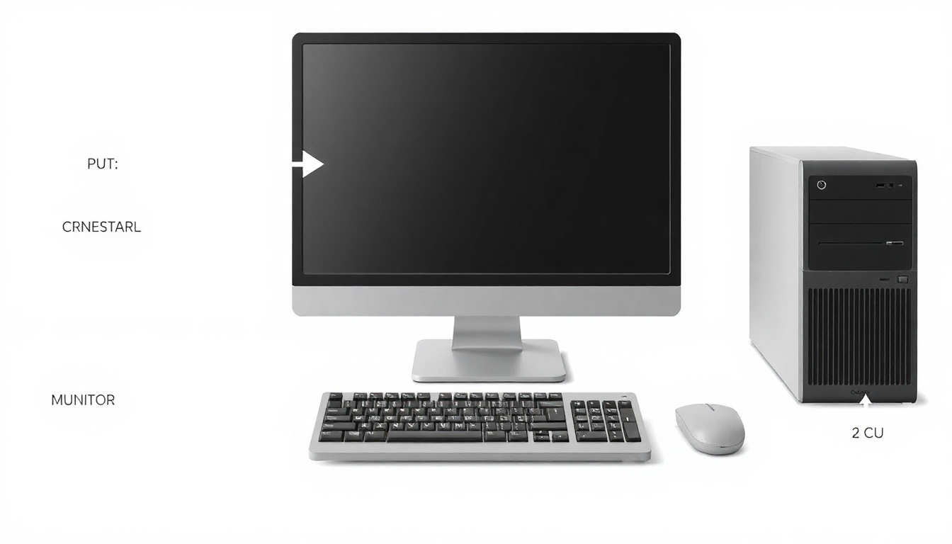 ਕੰਪਿਊਟਰ ਦੇ ਮੁੱਖ ਭਾਗ