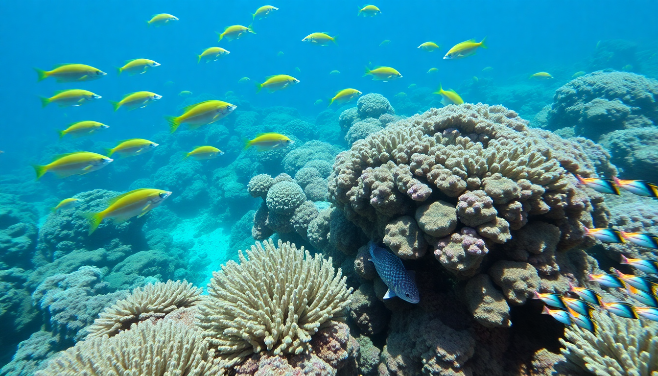 Habitat du poisson-globe