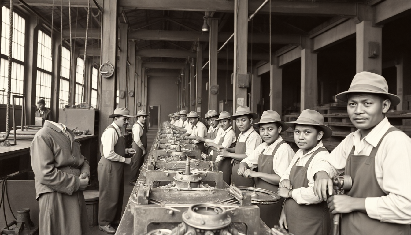 Línea de tiempo del movimiento sindical en Colombia