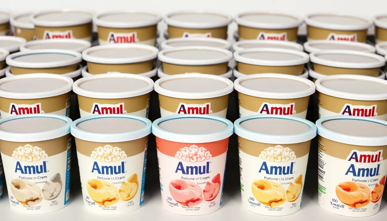 Amul Ice Cream Tubs