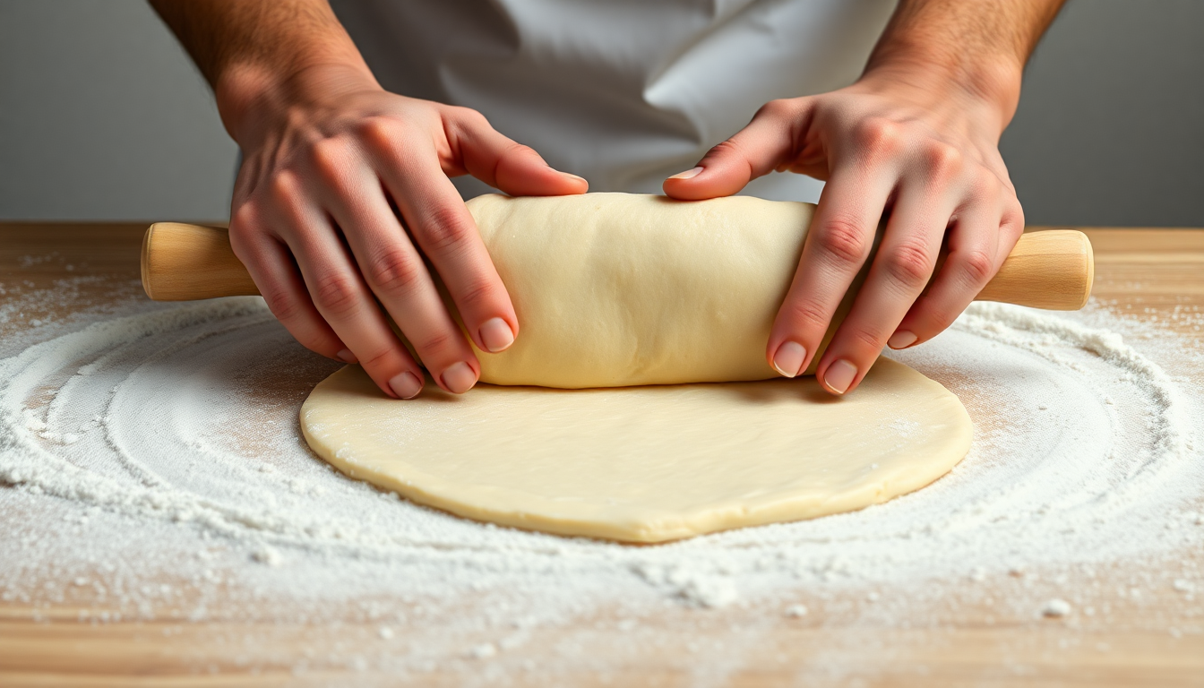 Etapy produkcji ciasta francuskiego
