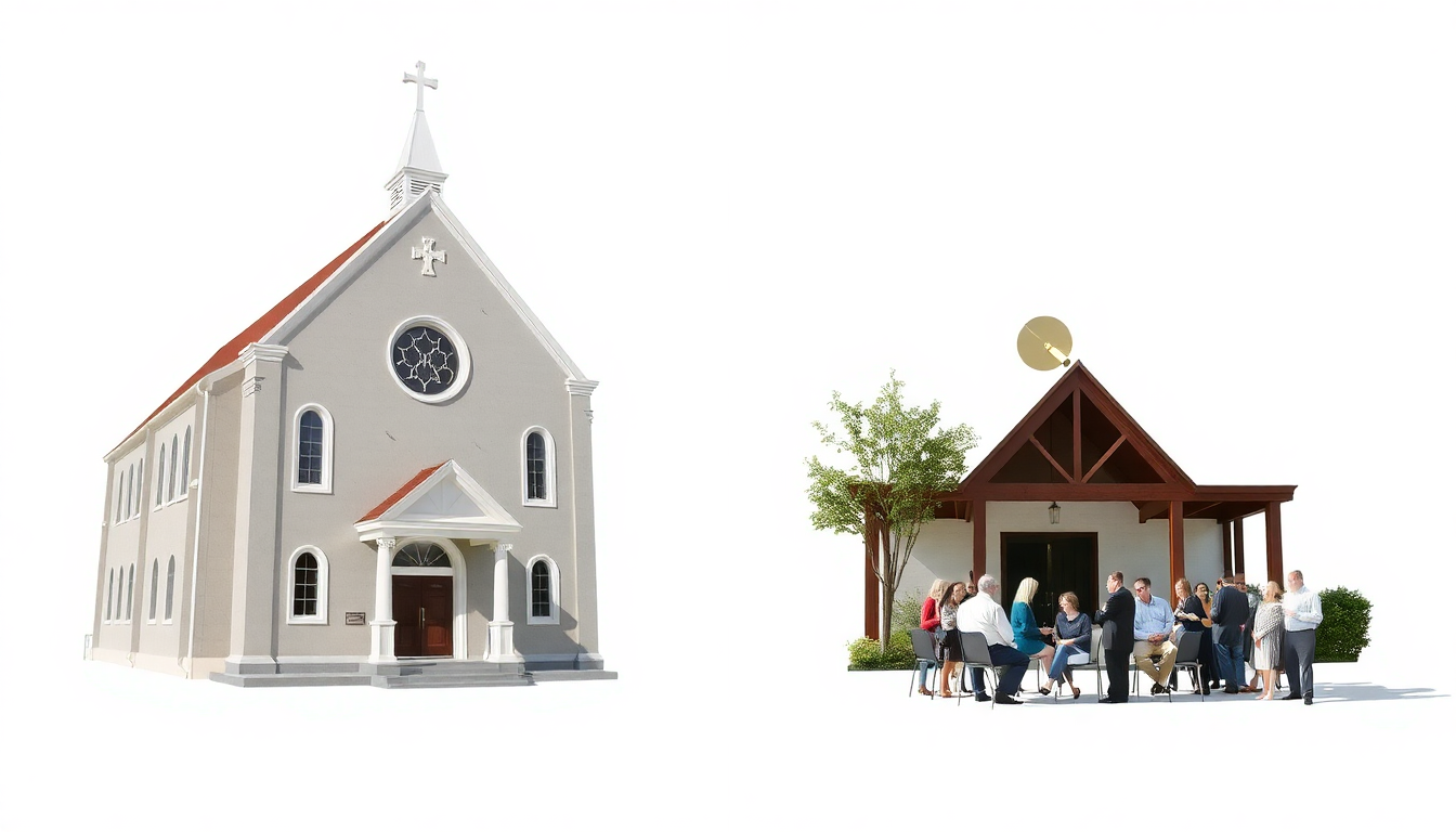 Unterschiede zu Kirchen