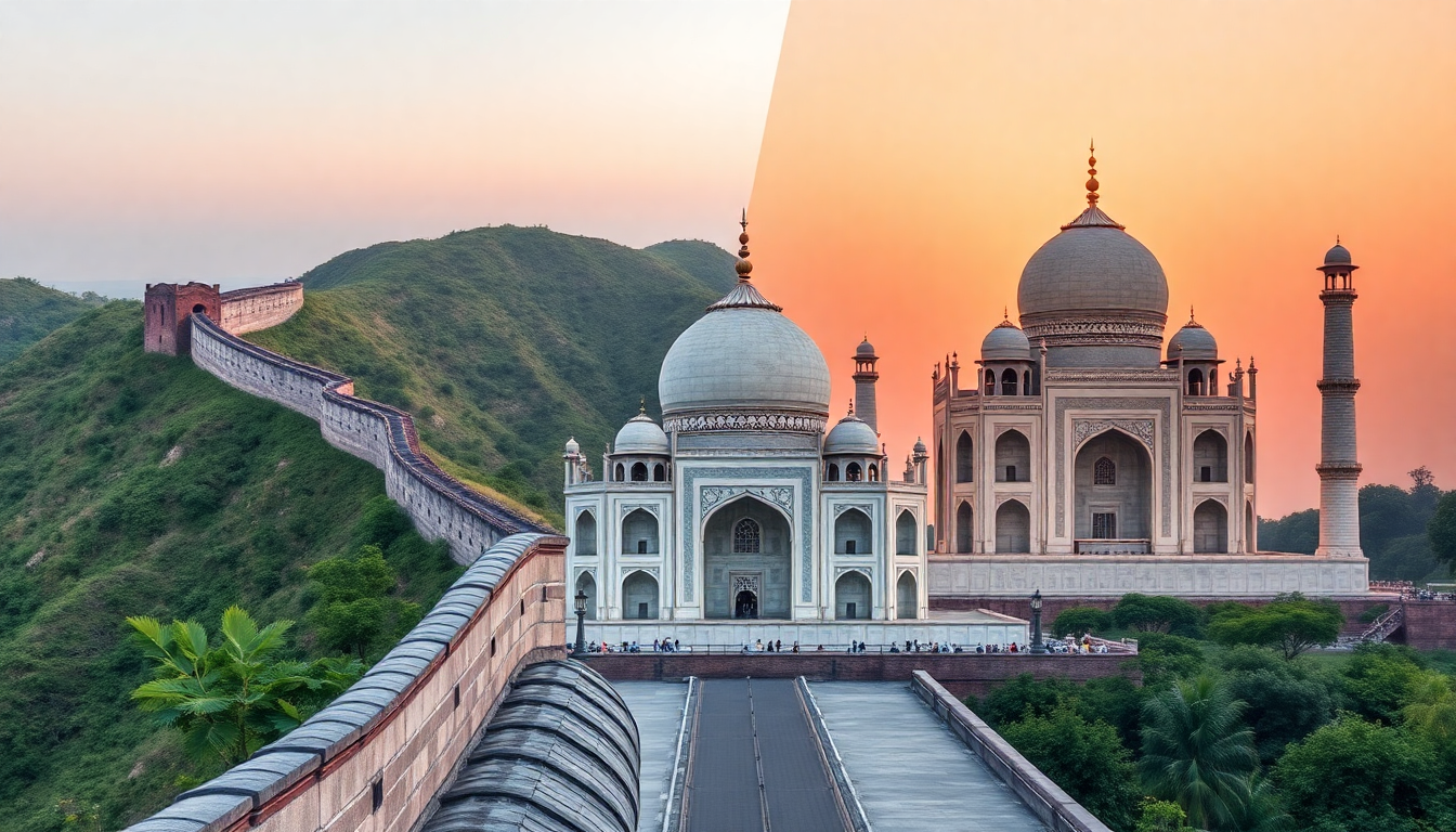 Differences between Ancient China and Ancient India