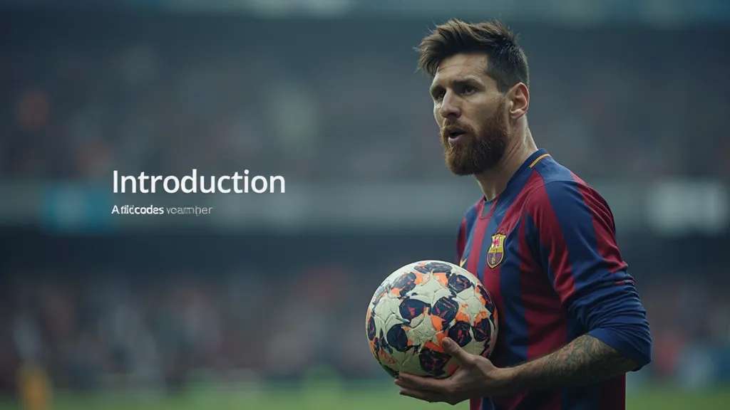 Messi and the World Cup