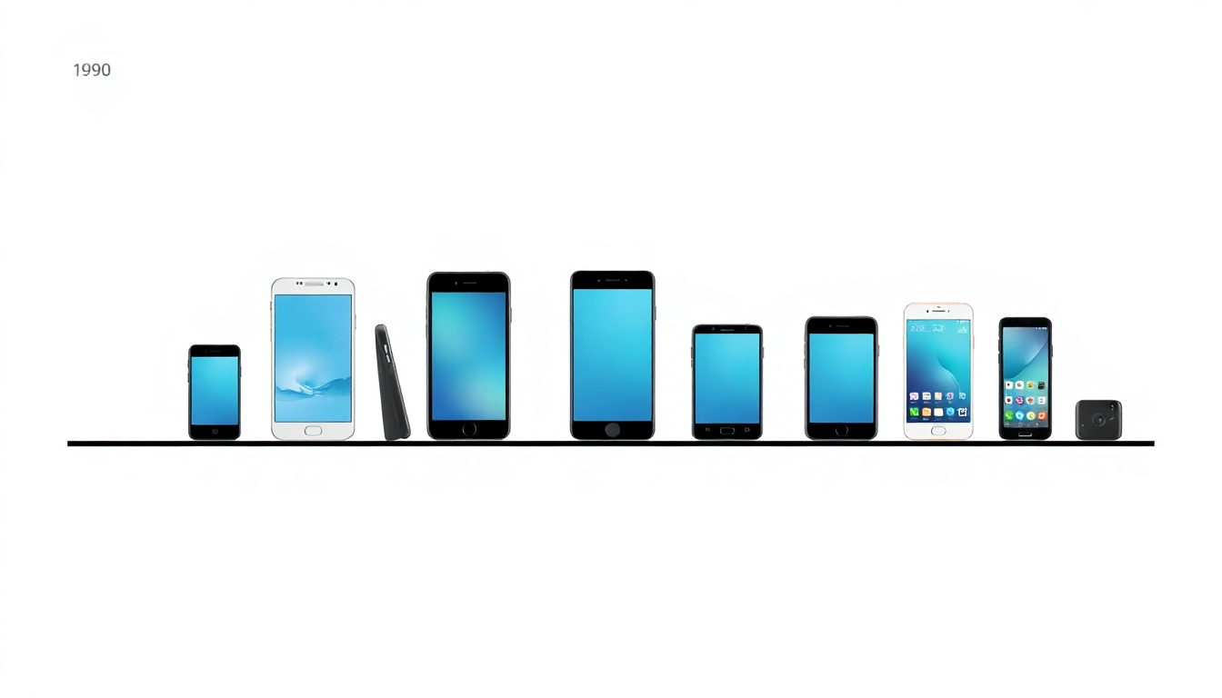 The Evolution of Cell Phones