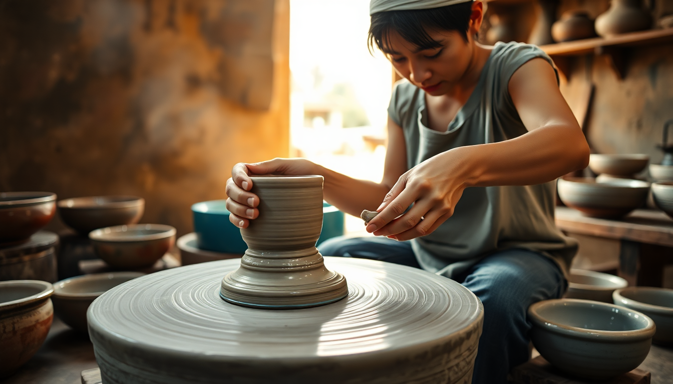 Kỹ thuật tạo hình và nung