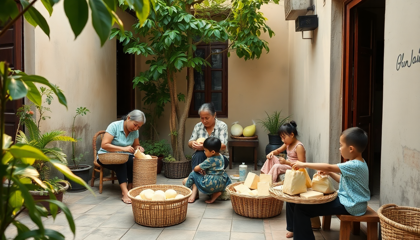 Nhịp sống và tình làng