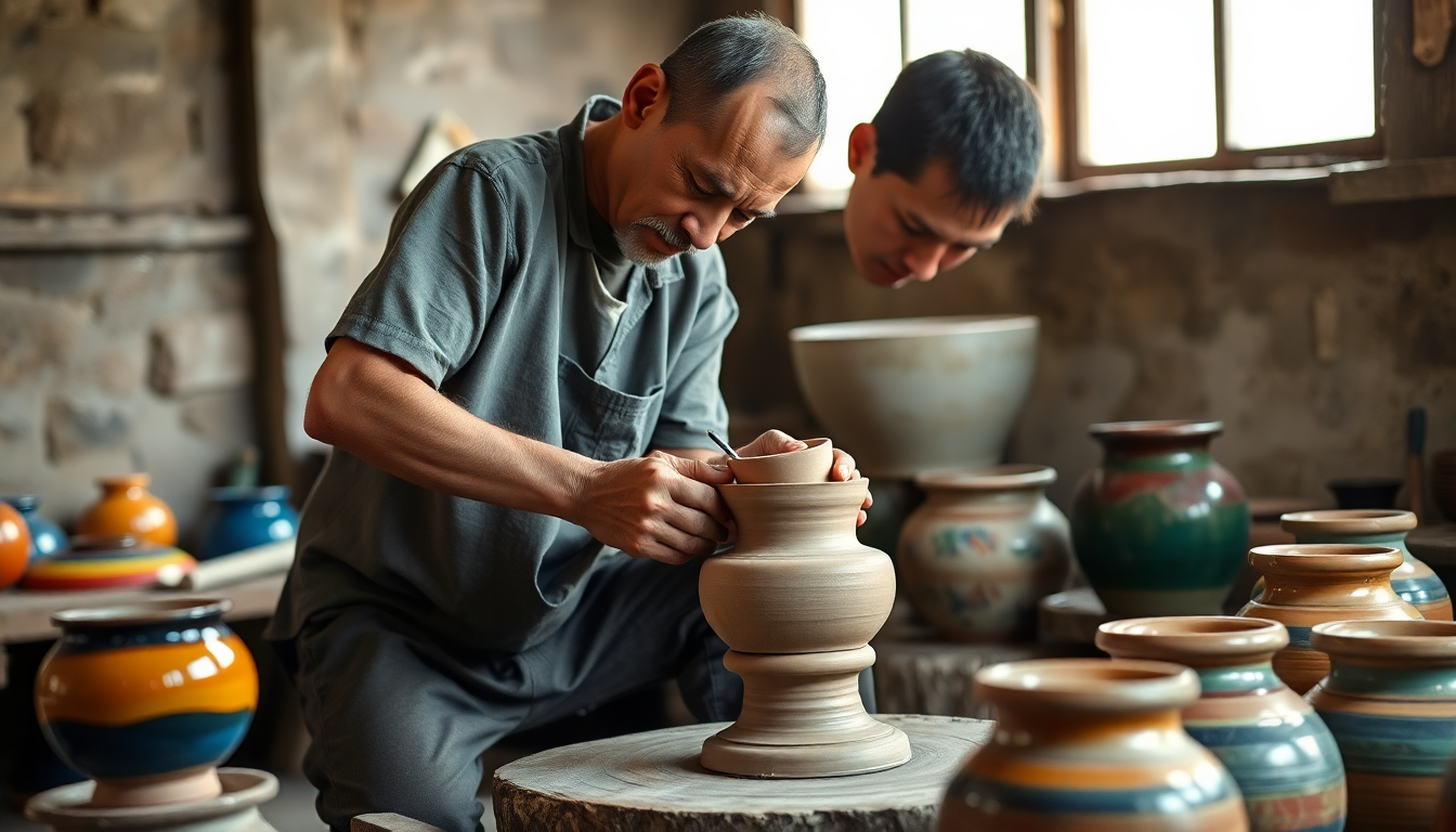 Công nghiệp, con người và làng nghề