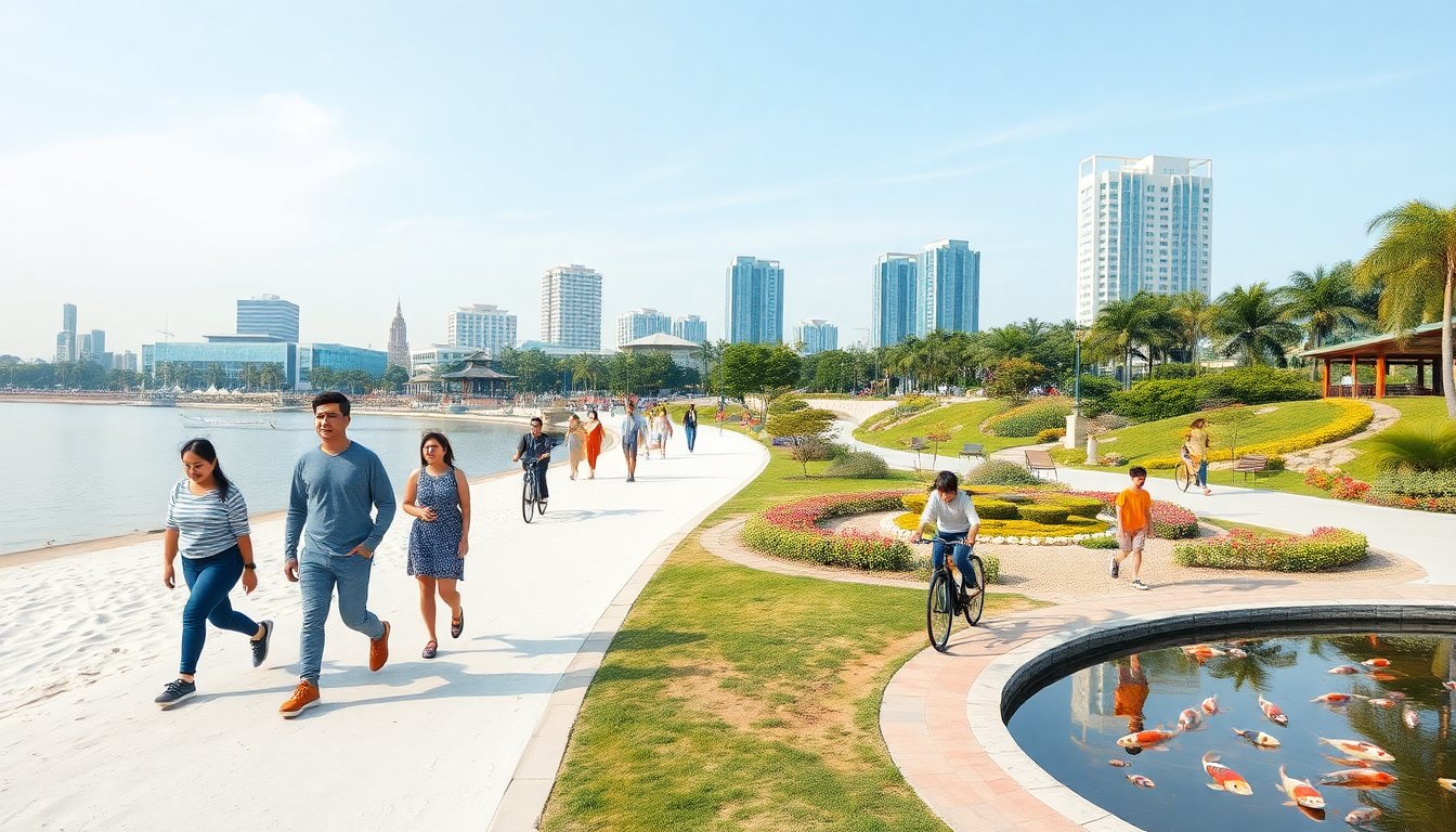 Tiện ích và các phân khu nổi bật