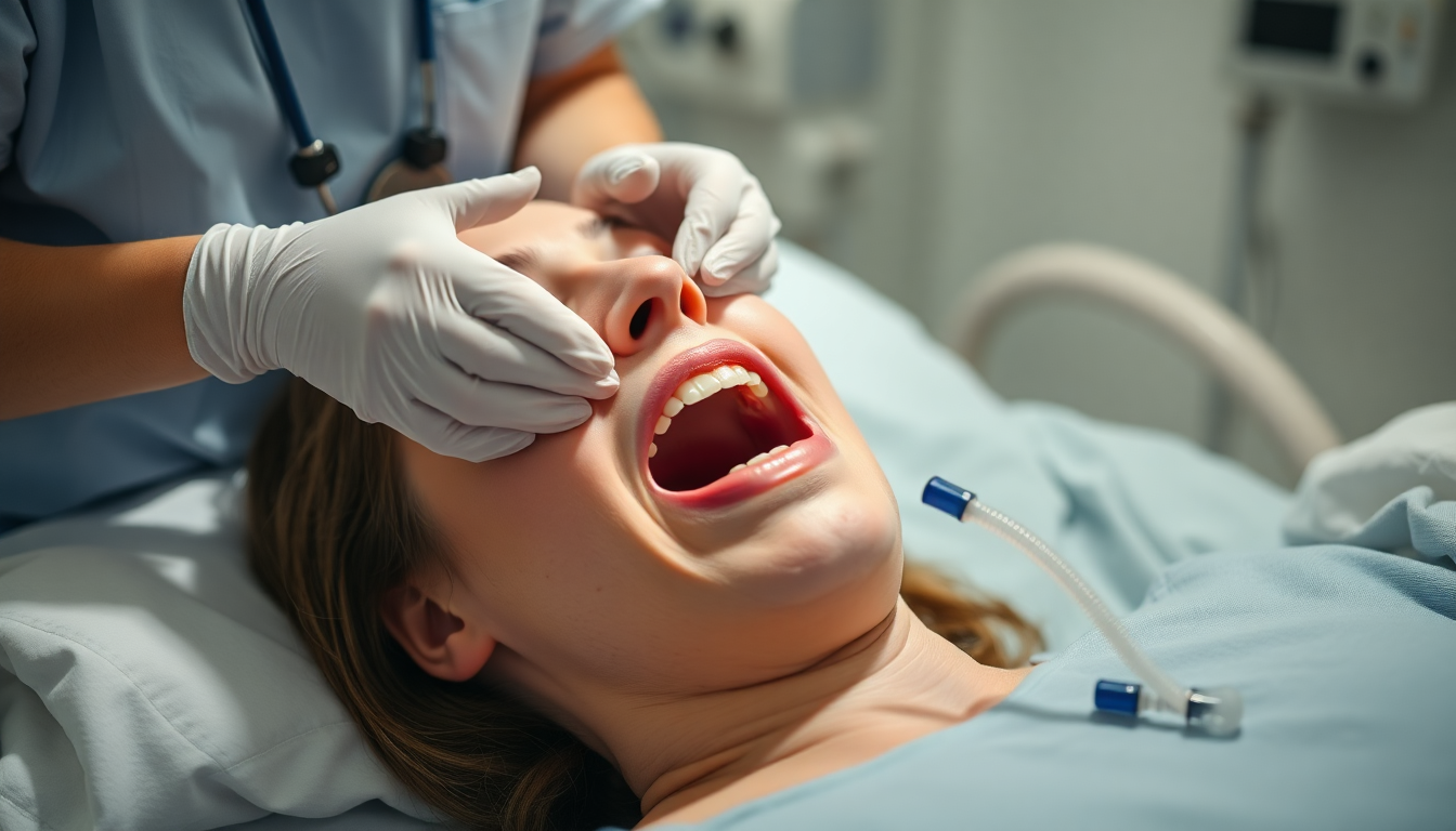 Préparer et réaliser le soin de bouche