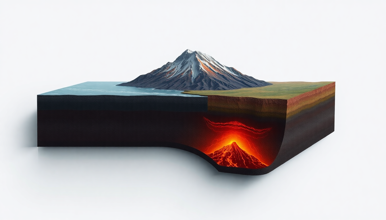 La naissance d’un volcan de subduction