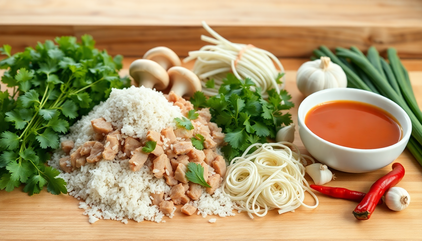 Nguyên liệu làm nên hương vị