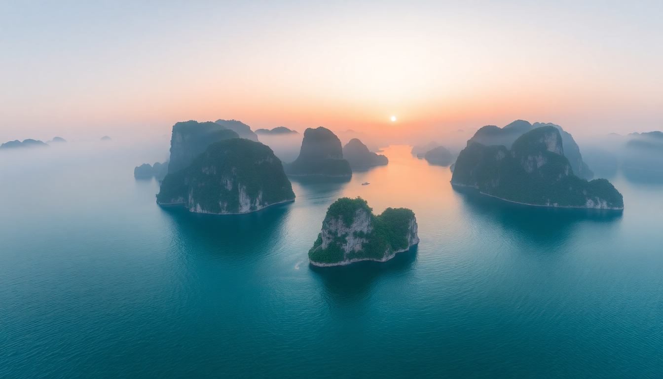 Vịnh Hạ Long qua dòng thời gian