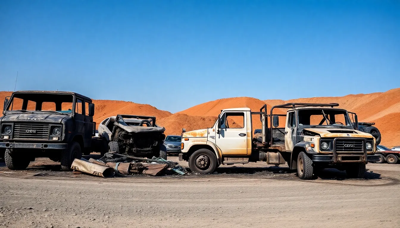 Schade aan voertuigen en infrastructuur