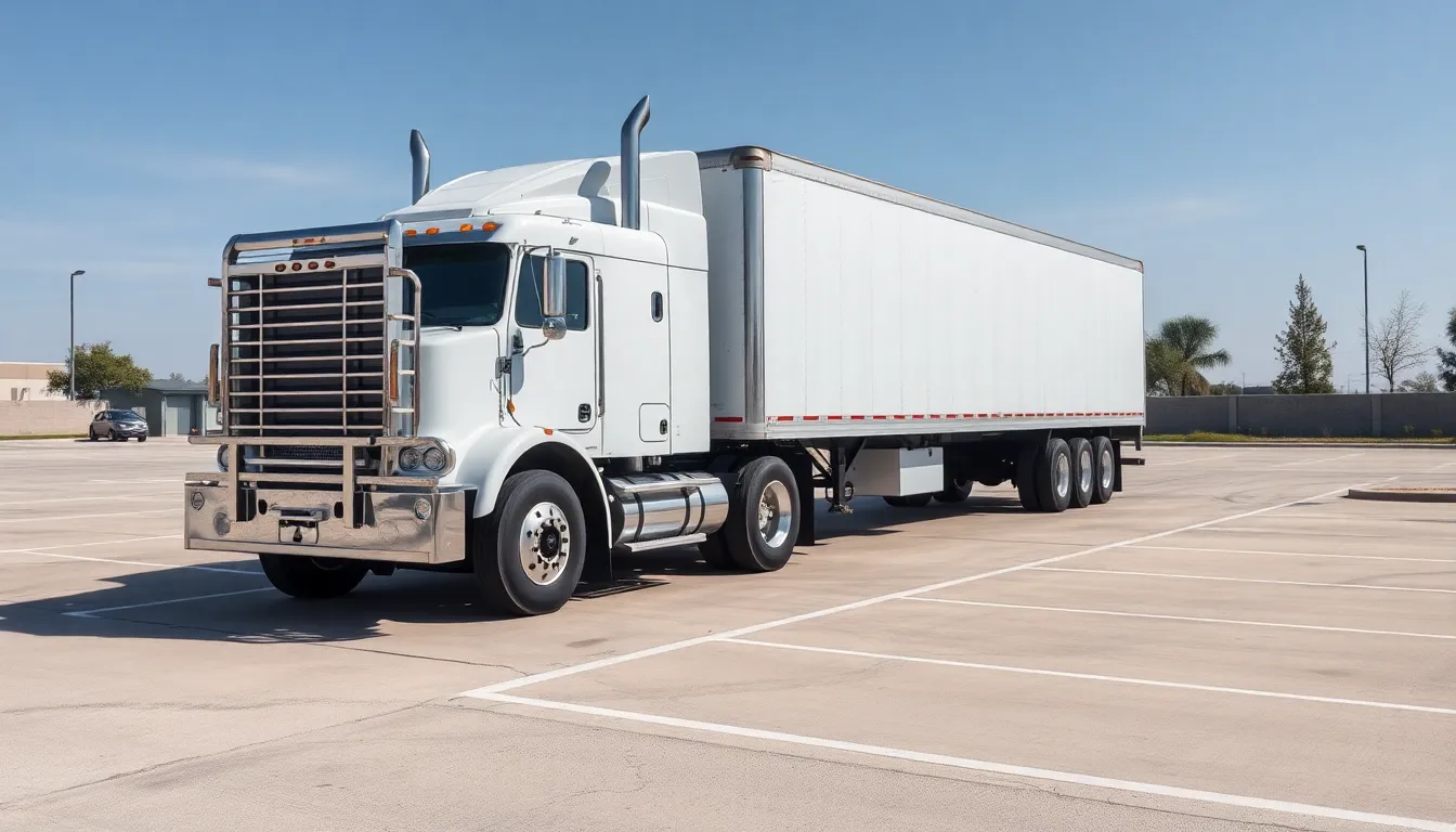 Truck Idling in the Parking Lot