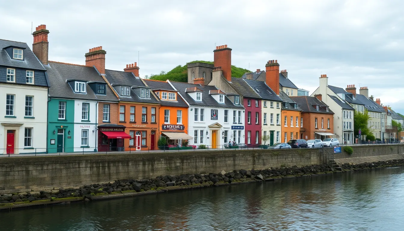 Key Towns Along the River