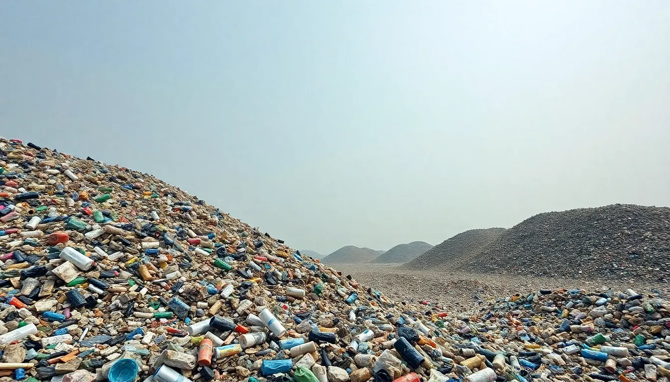 Land Pollution from Plastic