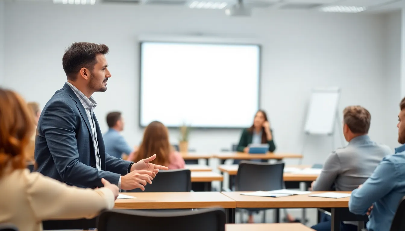 دور المدرب في إدارة التعلم