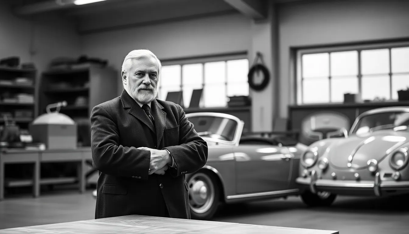 History of Porsche including their activity during WW2