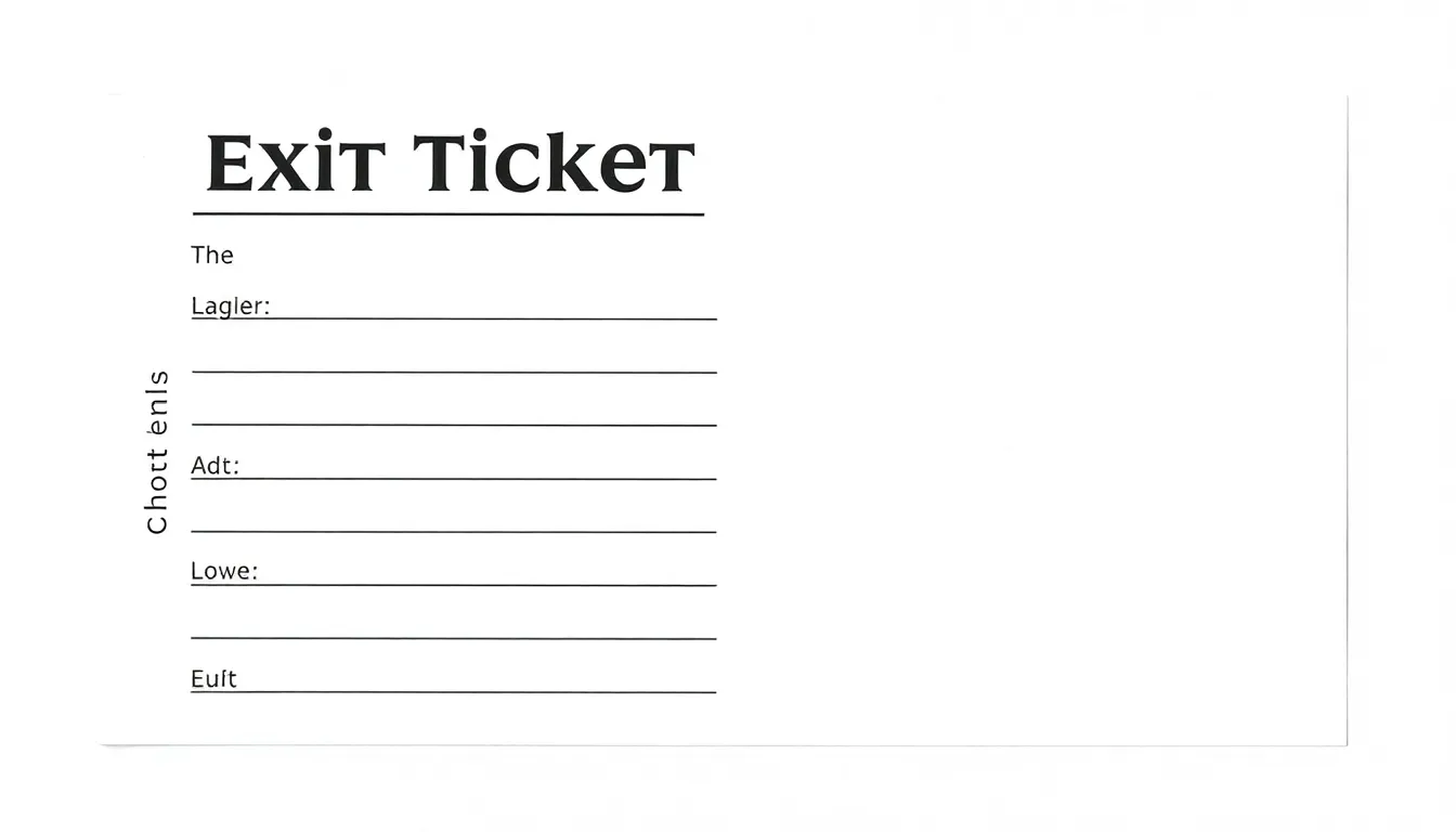 Exit Ticket: Same Whole or No Deal