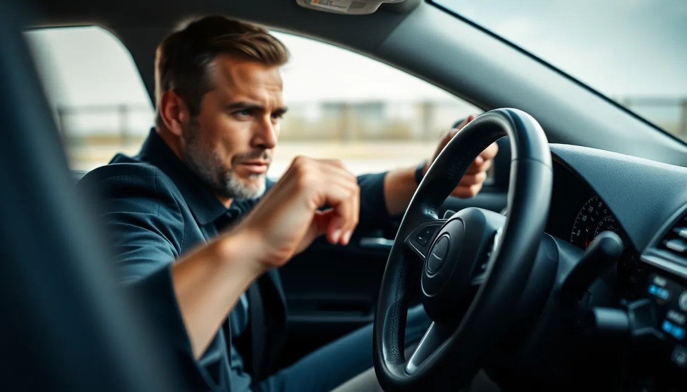 Gefahrenbremsung üben