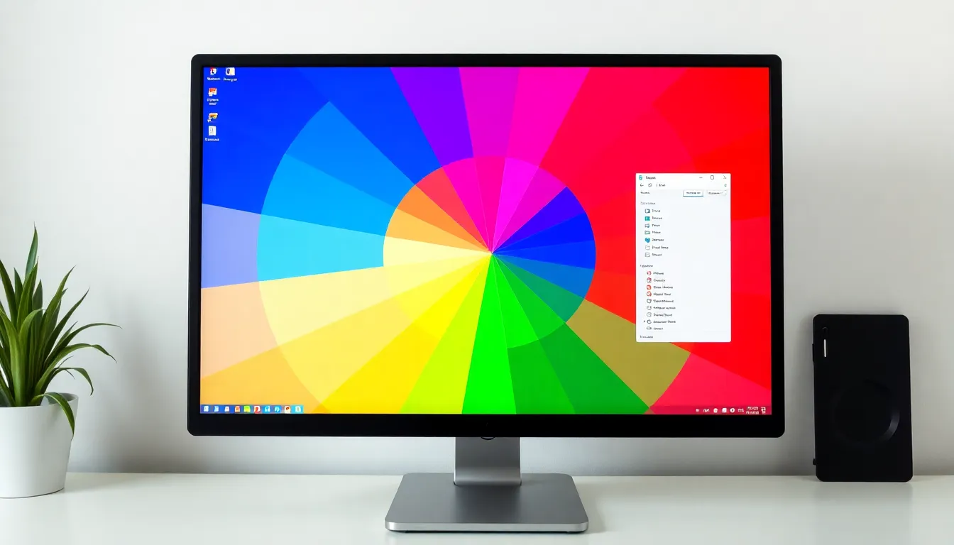 Color Theory in MS Paint