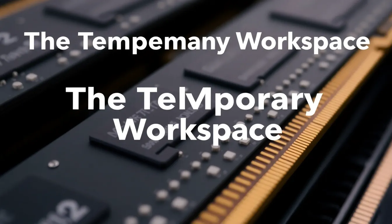 RAM: The Temporary Workspace