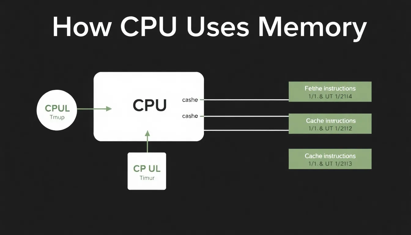 How CPU Uses Memory