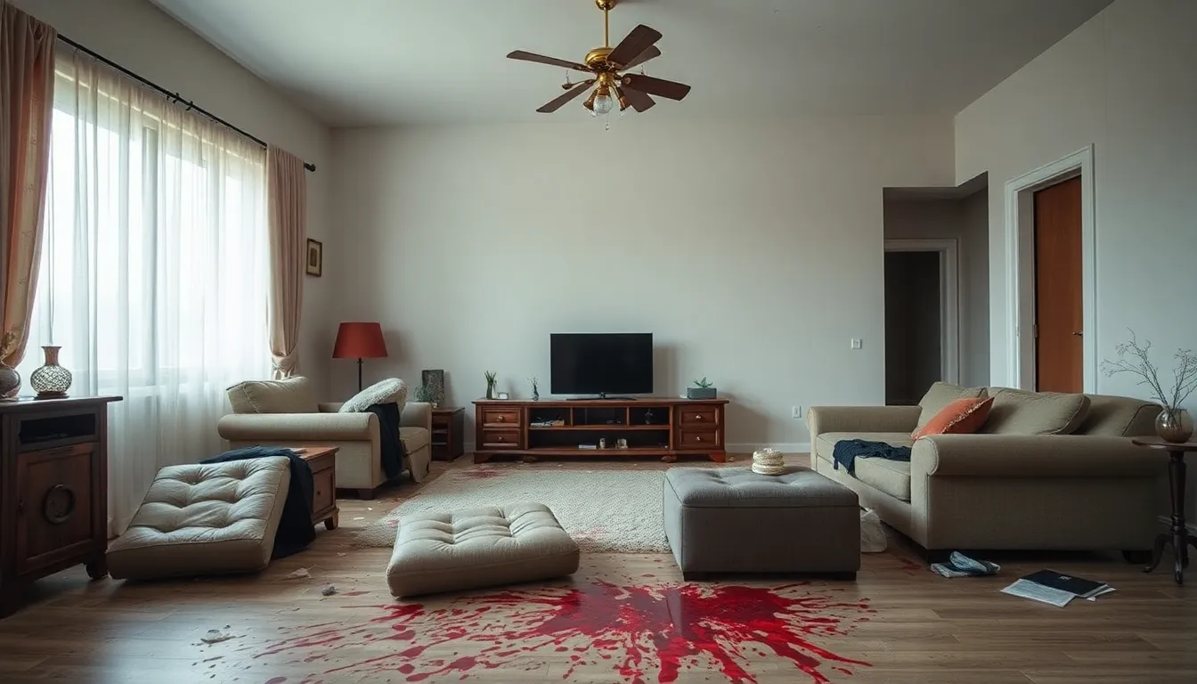 وصف مسرح الجريمة