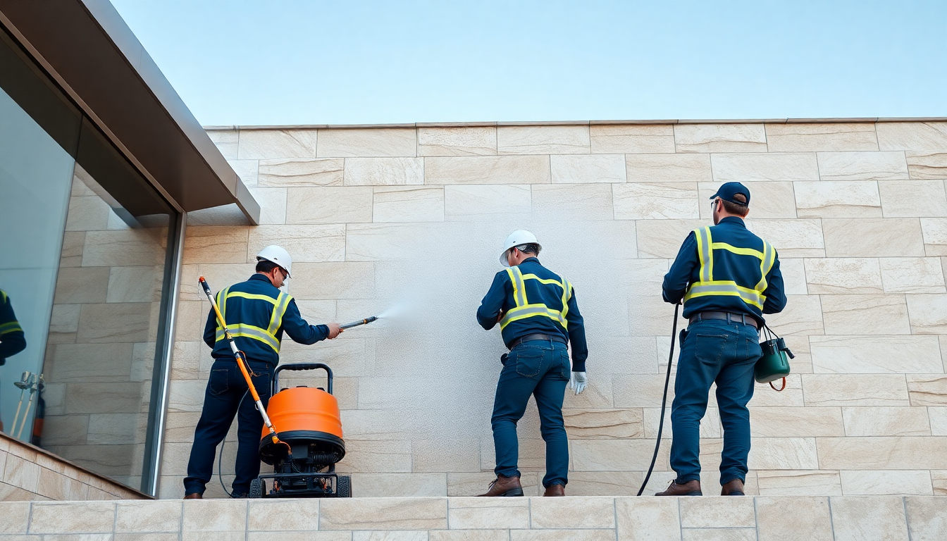 Full Facade Deep Cleaning