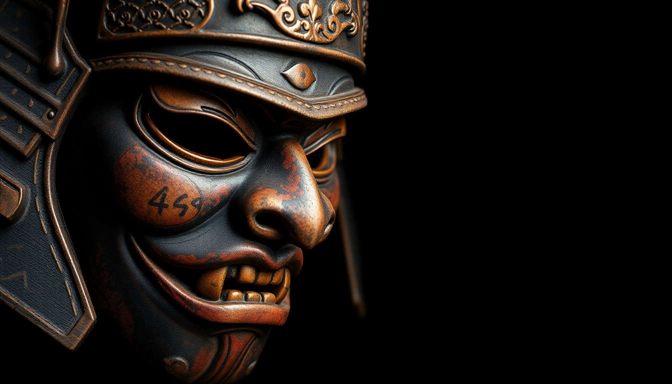 Ultra Realistic Samurai Masks from History