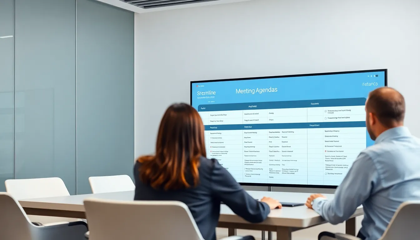 Streamline Meeting Agendas