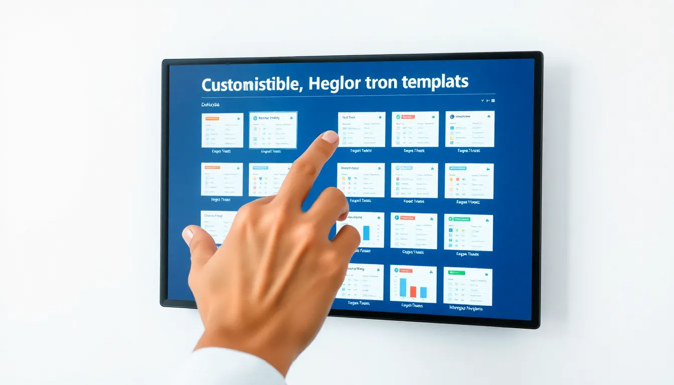 Customizable Table Templates