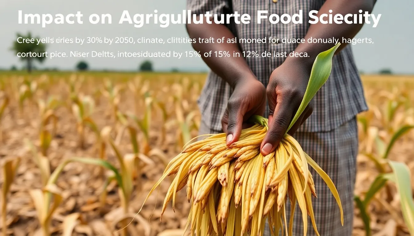 Impact on Agriculture and Food Security