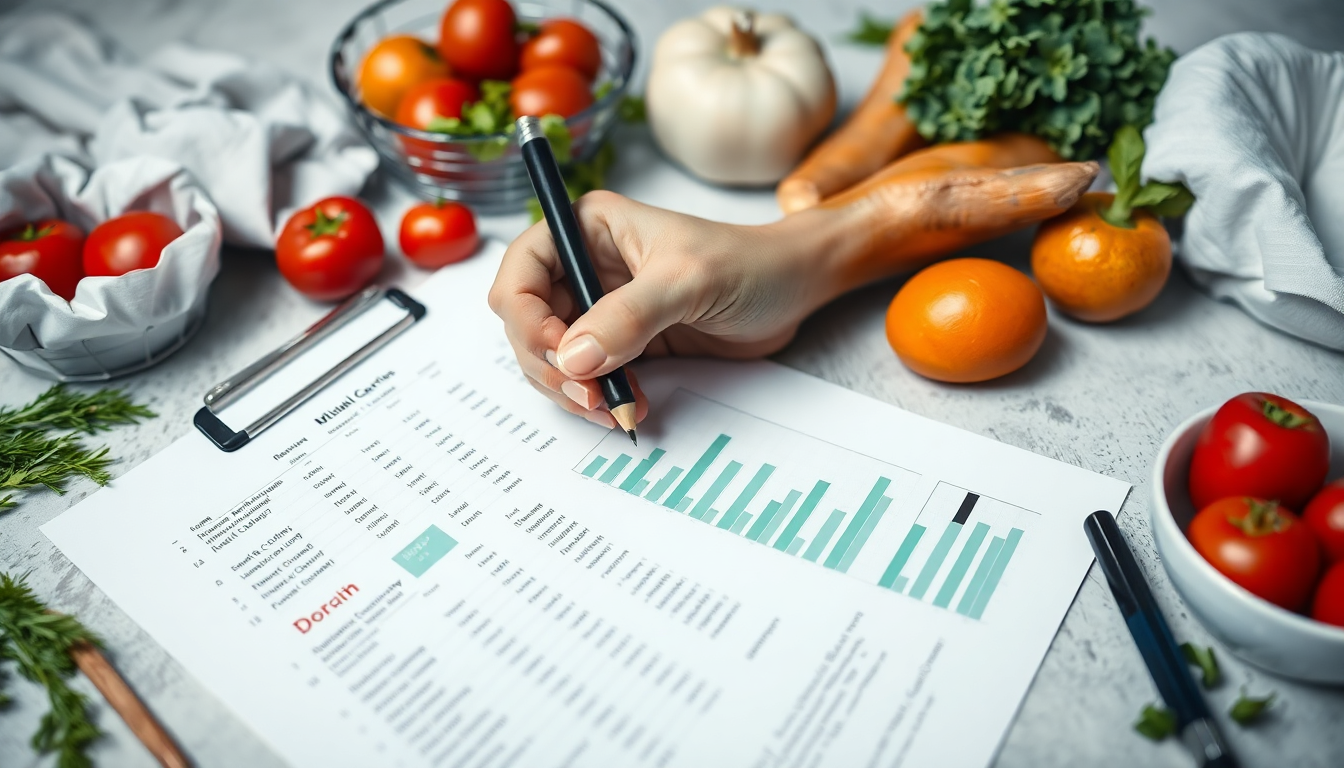 Schritt 3: Ernährungsprotokollführung