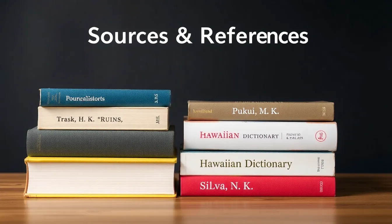 Sources & References