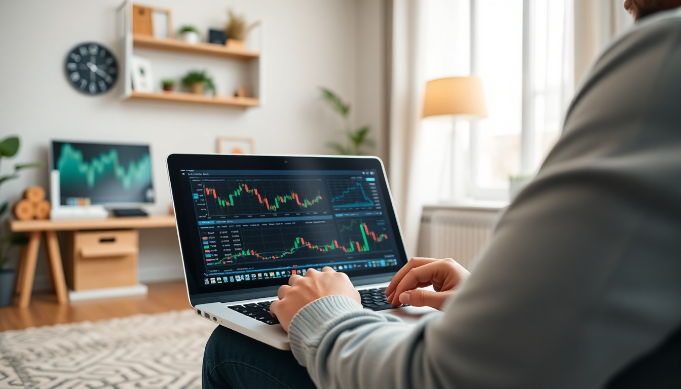 Simulación de mercado en tiempo real y guía inteligente para inversores